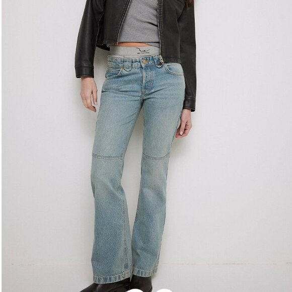 Free People Denim - NWT Free People Flora Low-Rise Bootcut Jeans in Mai Tai